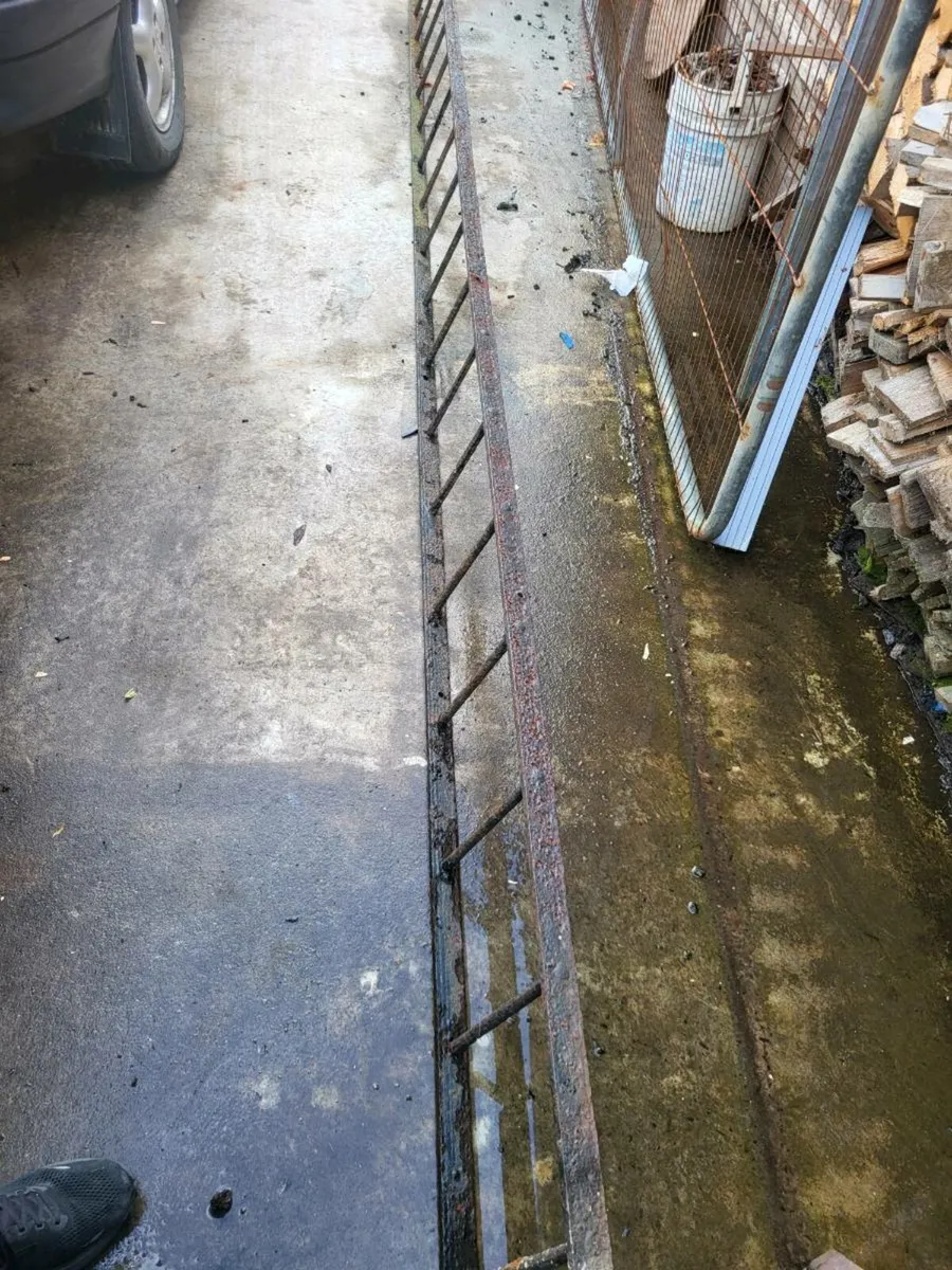 Vintage railway signal ladder - Image 1