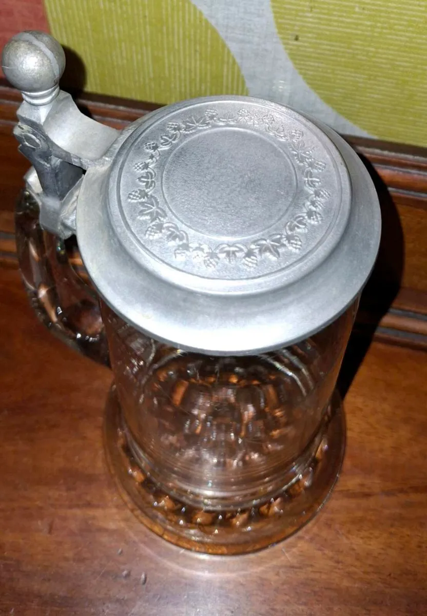 Engraved Glass Beer Mug - Image 4