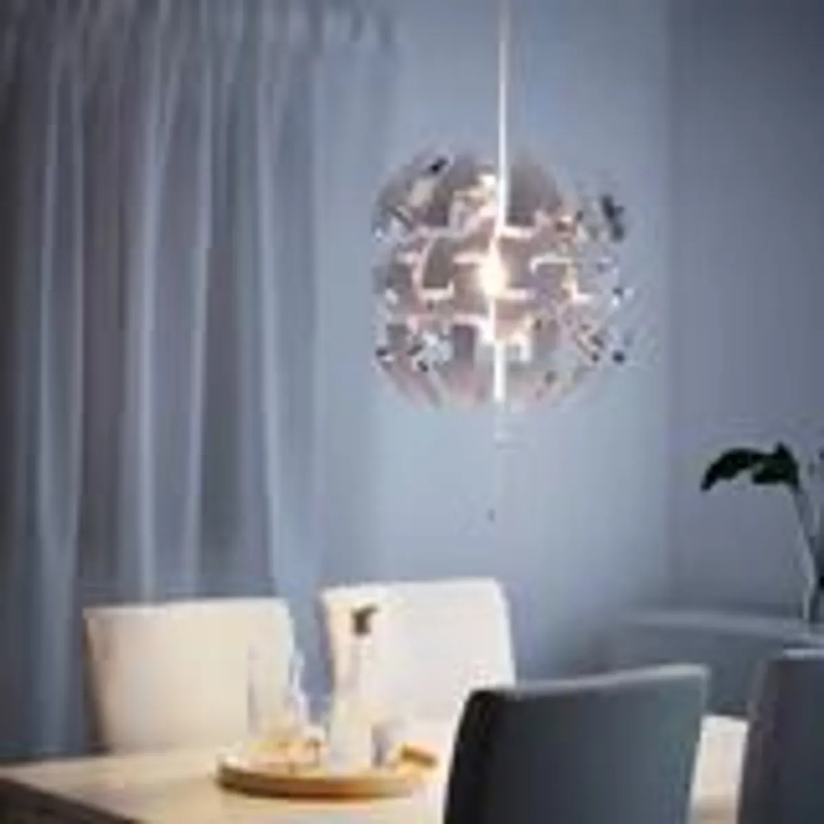 Ikea Pendant Lamps White/Silver colour (2) - Image 2