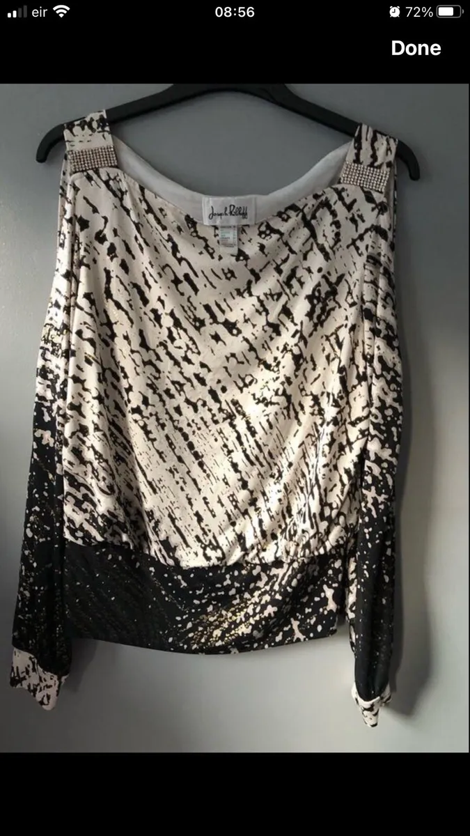 Ladies stunning top size 12 €10 - Image 1