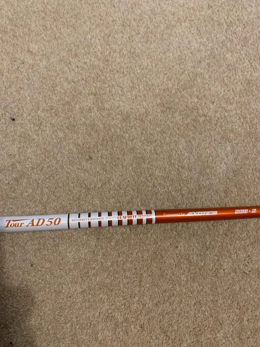Tour ad 50 driver shaft 56g stiff flex - Image 4