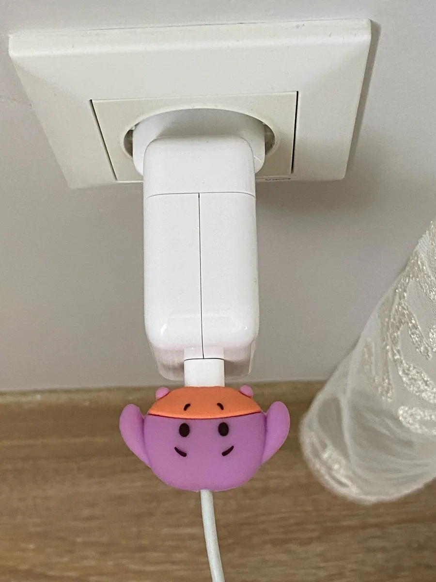 Cute Cable Protectors Set (for iPhone & Android) - Image 3