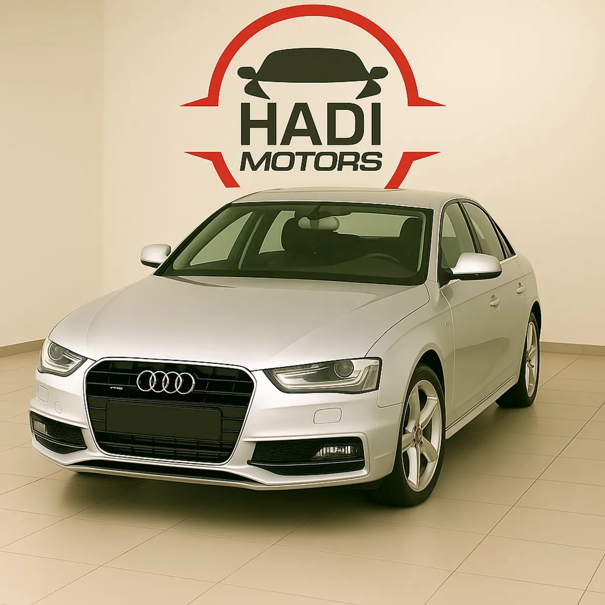 AUDI A4 SILVER QUATTRO 2015 - Image 1