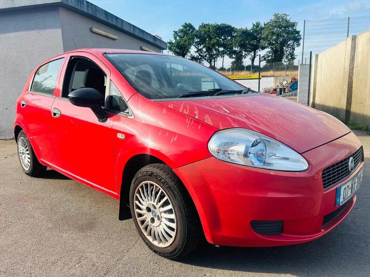 Fiat Punto 1.2 Nct & Tax low kms cheap car - Image 1