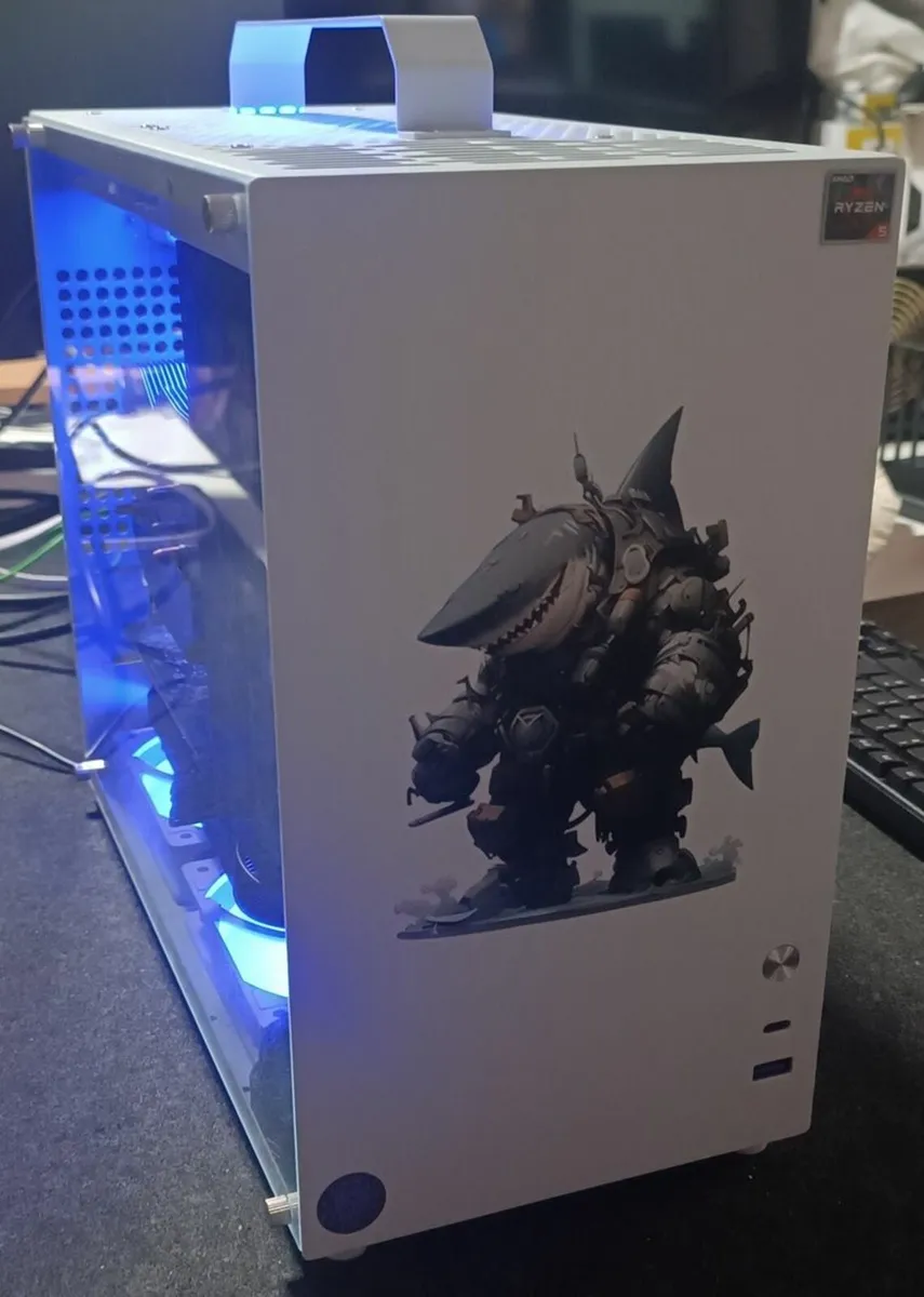 White SHARK Ryzen 5 GTX 1660 S Gaming PC - Image 1