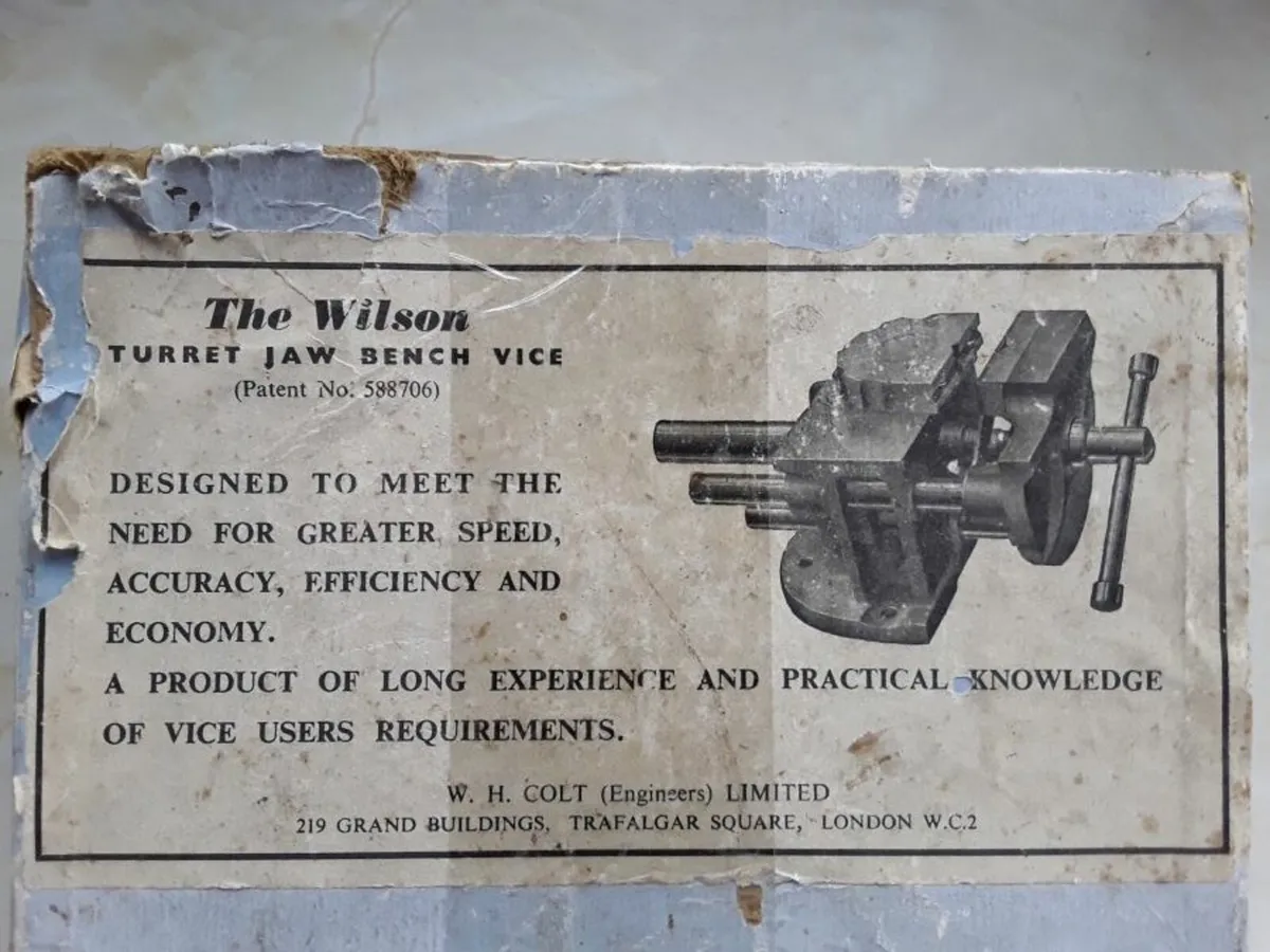 Wilson Swivel Jaw Bench Vice - Image 4