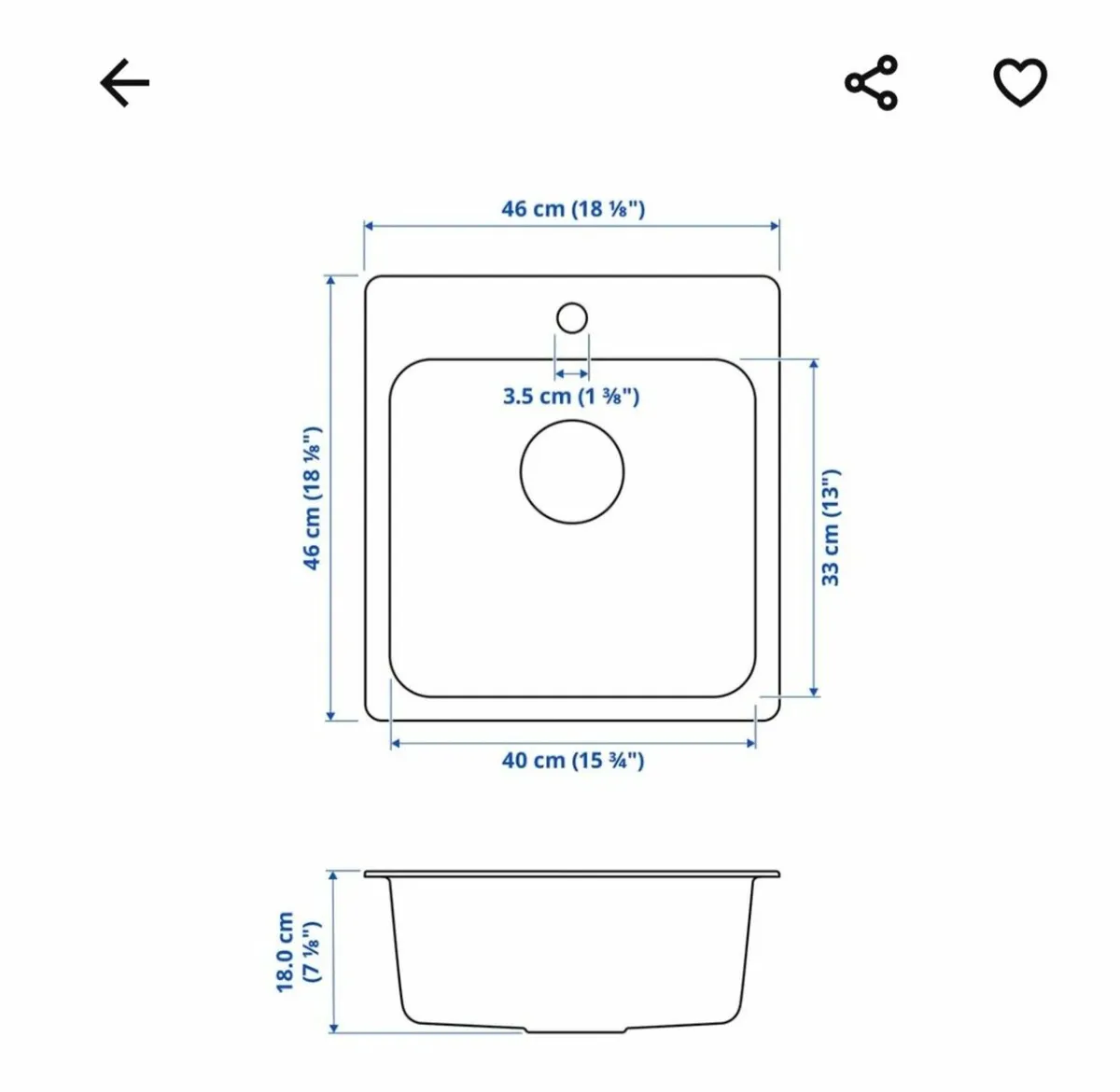 Counter Top Sink - Image 2
