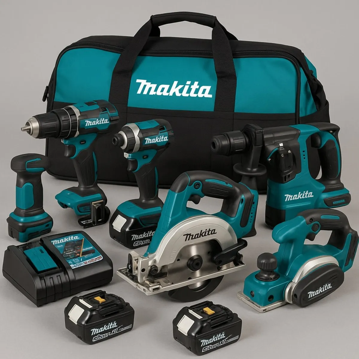 Makita 8 piece tool set - Image 3