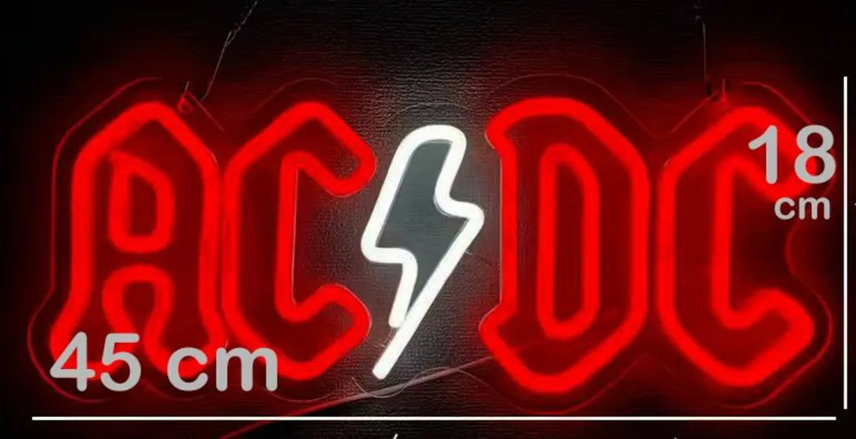 band ACDC Neon Sign AC DC usb power 5v Adapter - Image 1