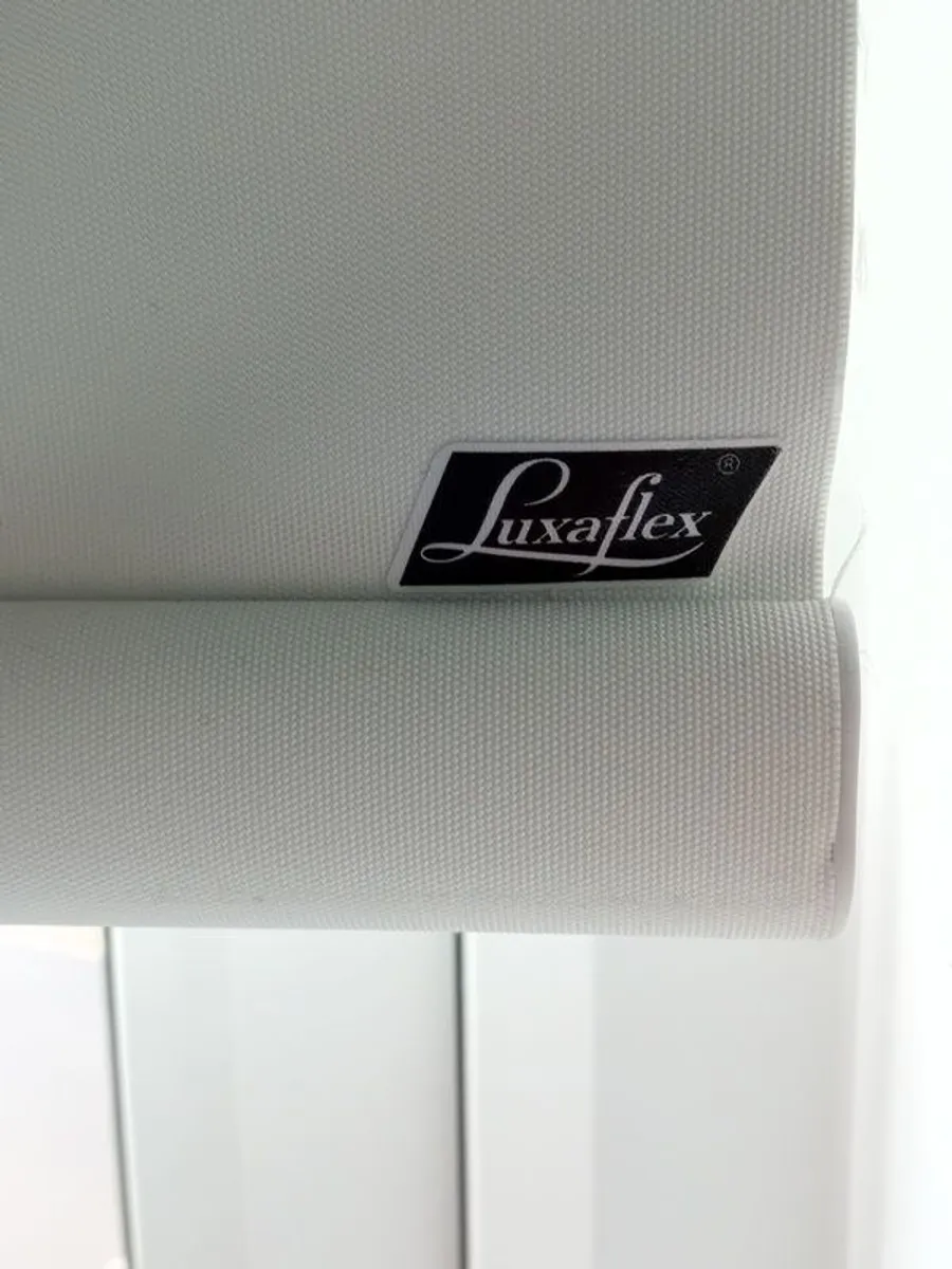Luxaflex Two Cream Roller Blinds (including fittings) - Image 3