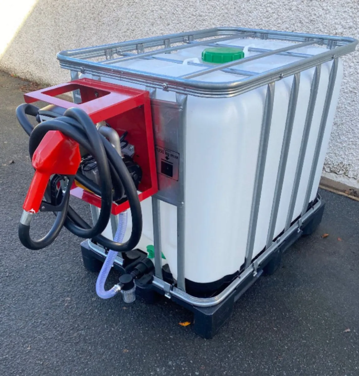 Fuel transfer pump and tank
