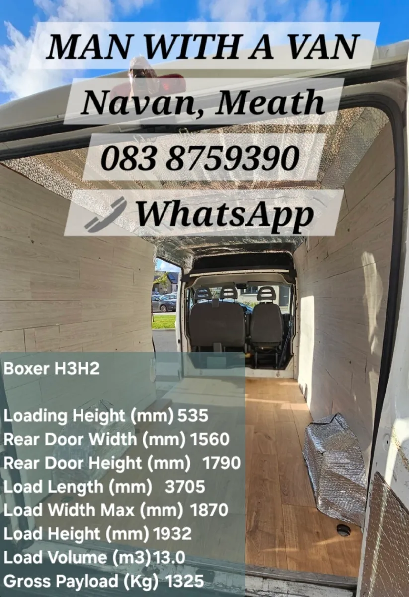 Man with a van - Navan - Image 3