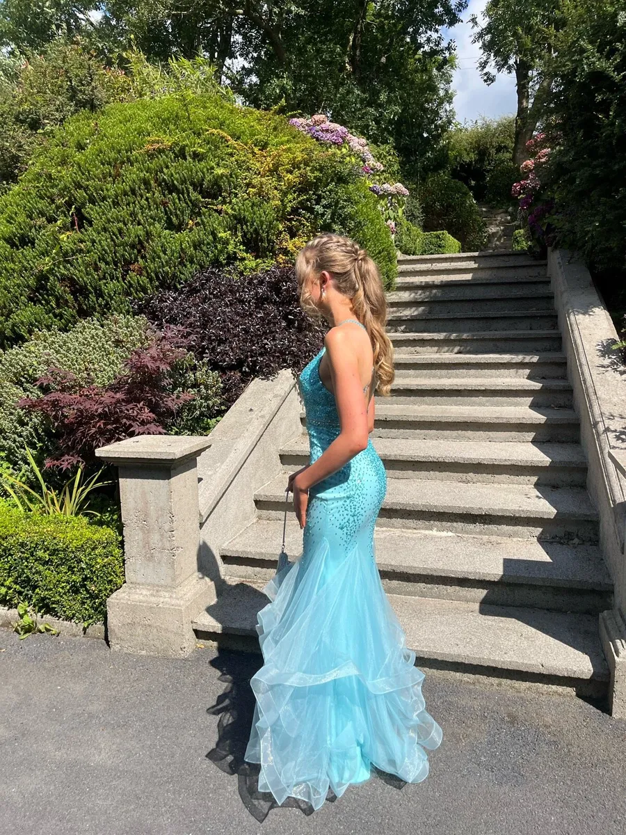 Blue Debs Dress - Image 2