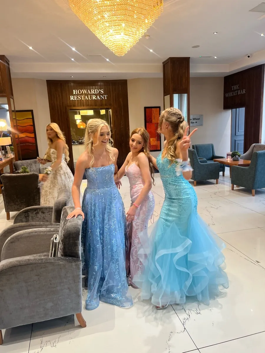 Blue Debs Dress - Image 3