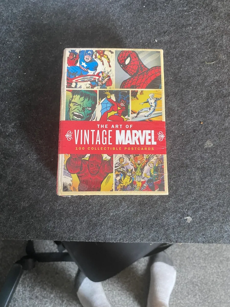 Vintage Marvel 100 Postcards - Image 1