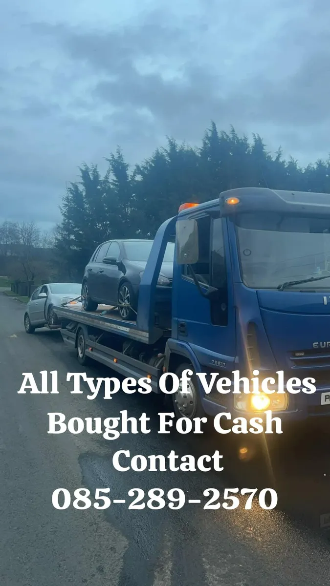 Turn your unwanted vehicles into cash today