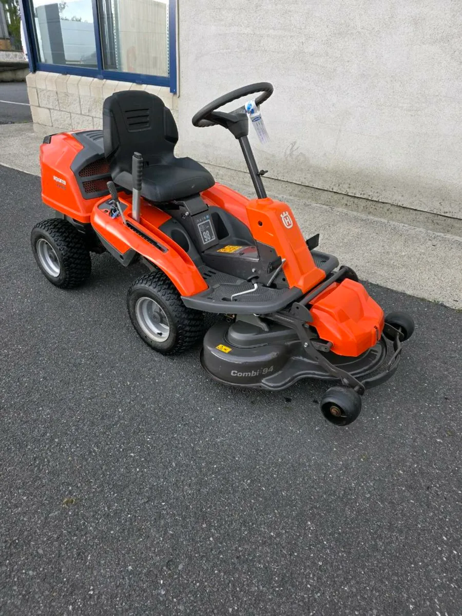 Husqvarna R214TC Front Deck rider on lawnmower - Image 1