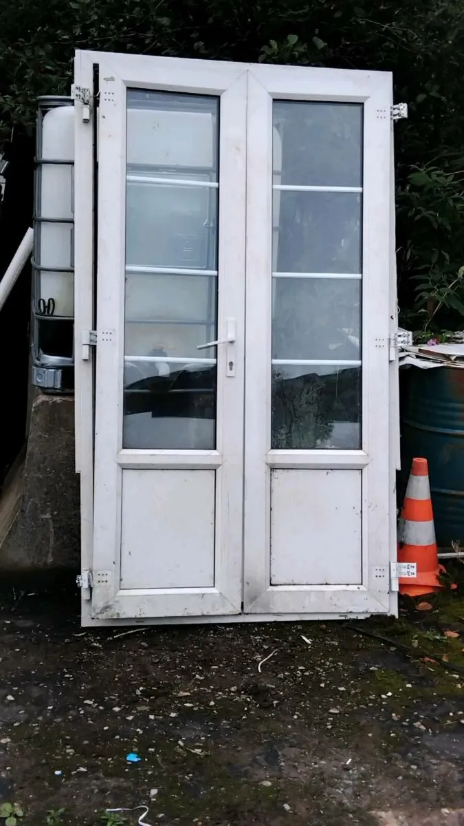 Pvc french doors - Image 1