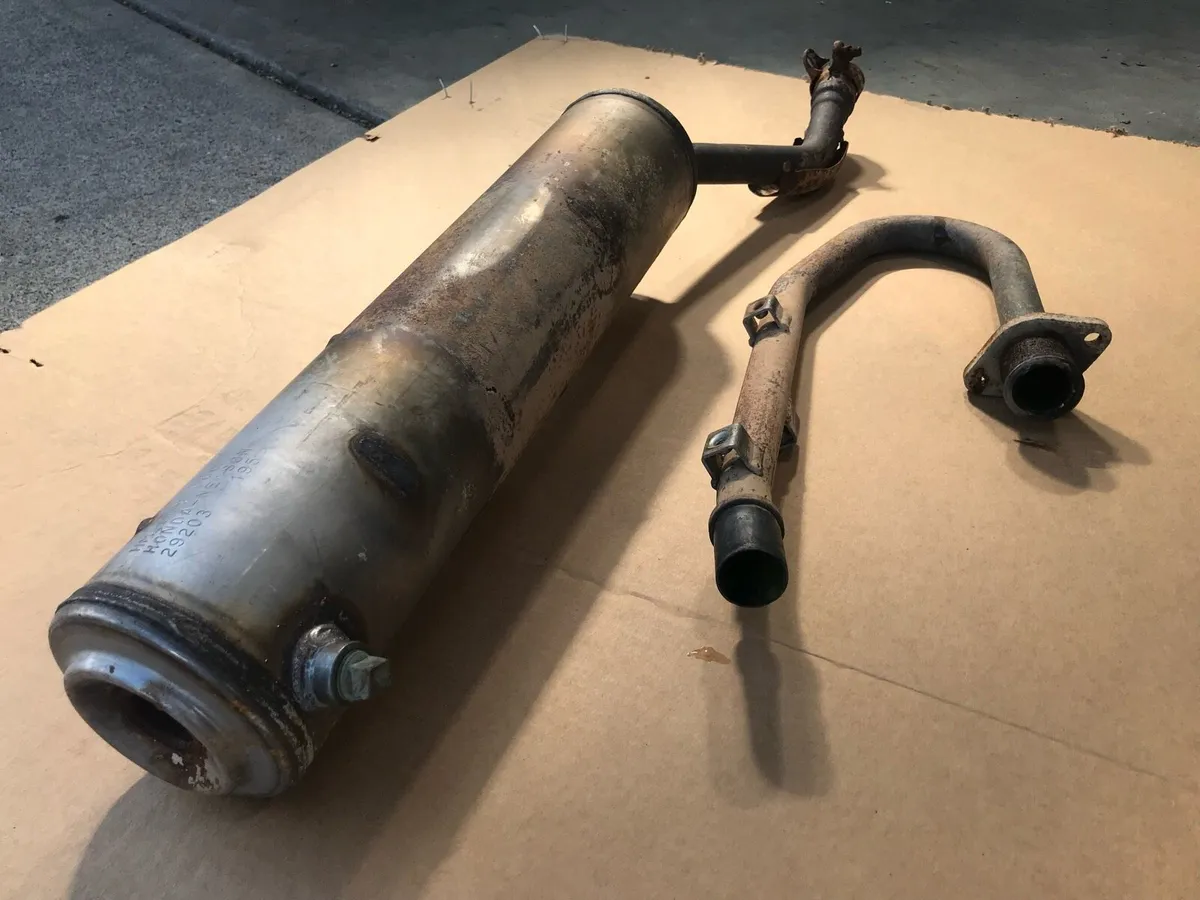 Exhaust for Honda TRX 250 Quad - Image 1