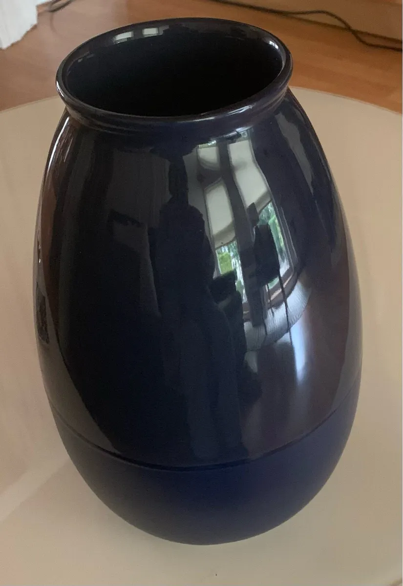 Dark Blue Vase - Image 1