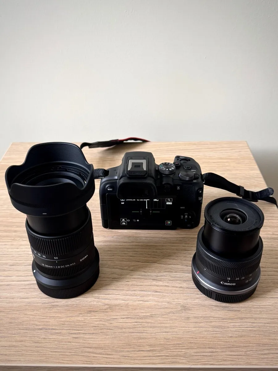 Canon EOS R10 + Sigma & Canon Lenses - Almost New - Image 2