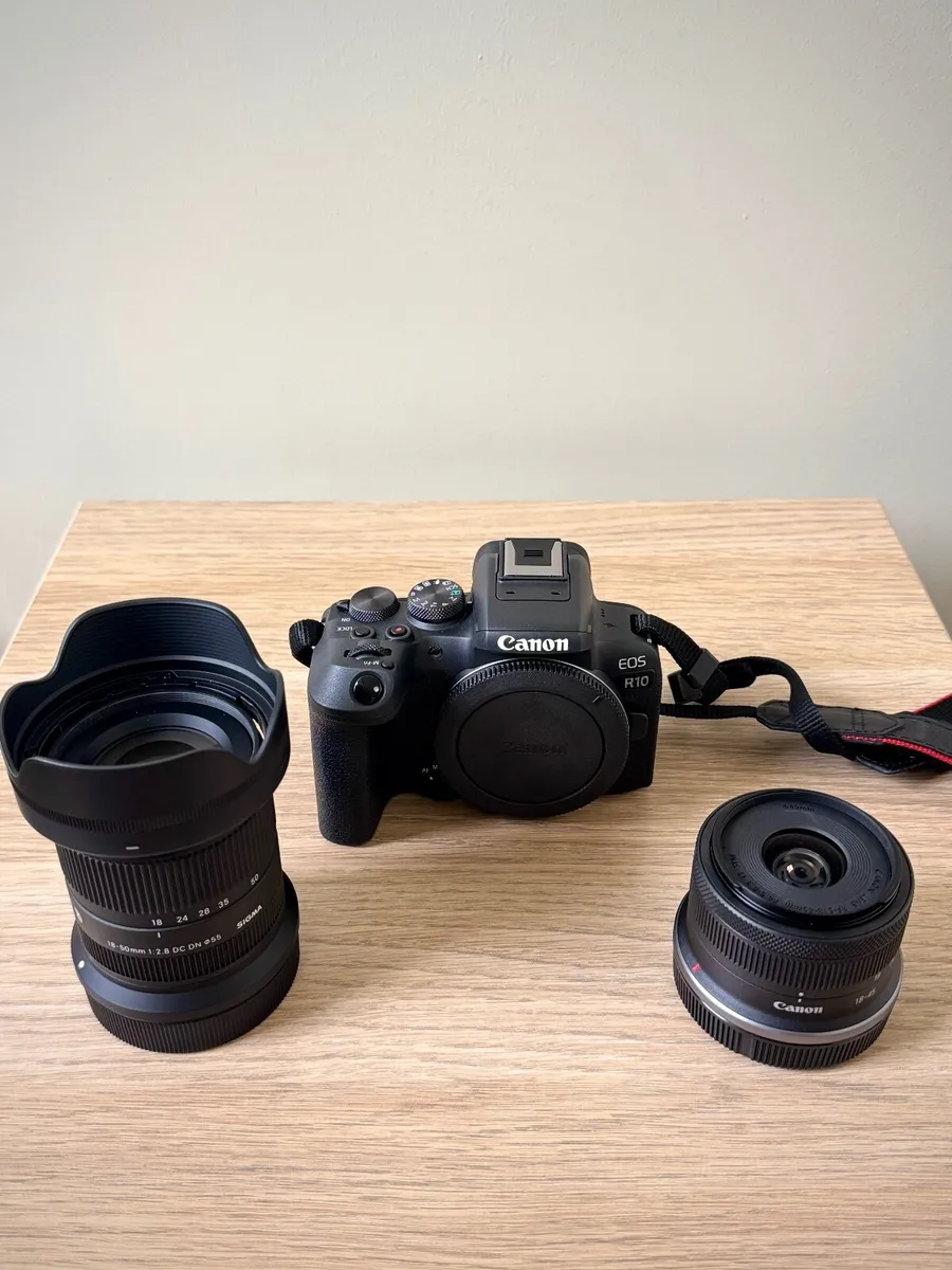 Canon EOS R10 + Sigma & Canon Lenses - Almost New - Image 3