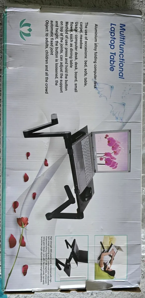 Laptop Stand (Folding & Adjustable) - Image 1