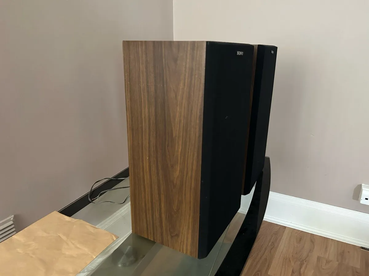 Sony antique speakers - Image 3