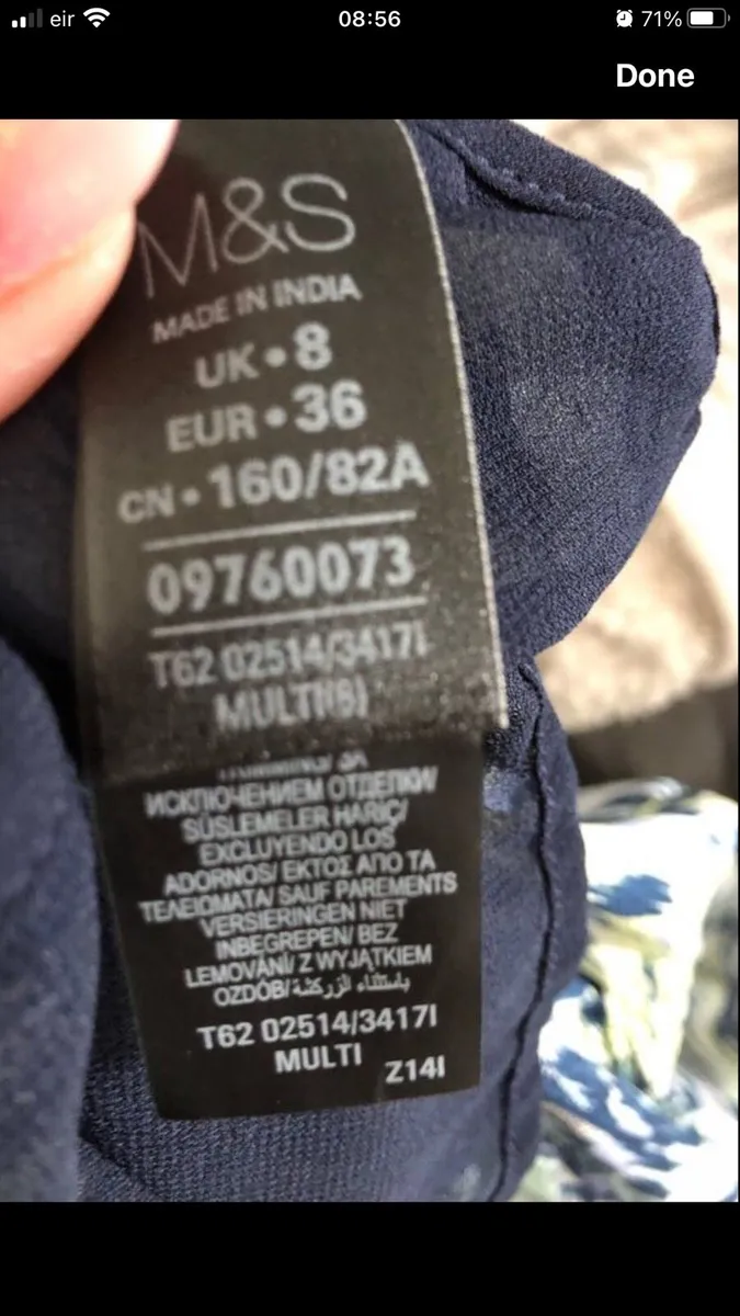 Ladies  BNWT top size 8 €20 - Image 3