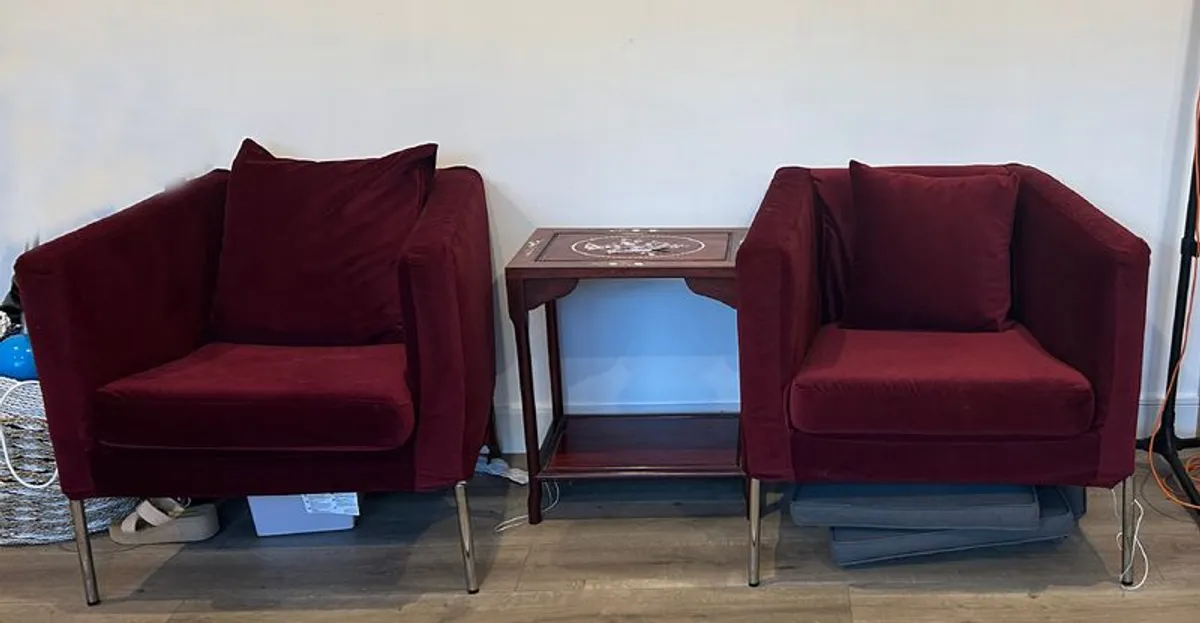 2 Ikea Klappsta chairs - Image 4