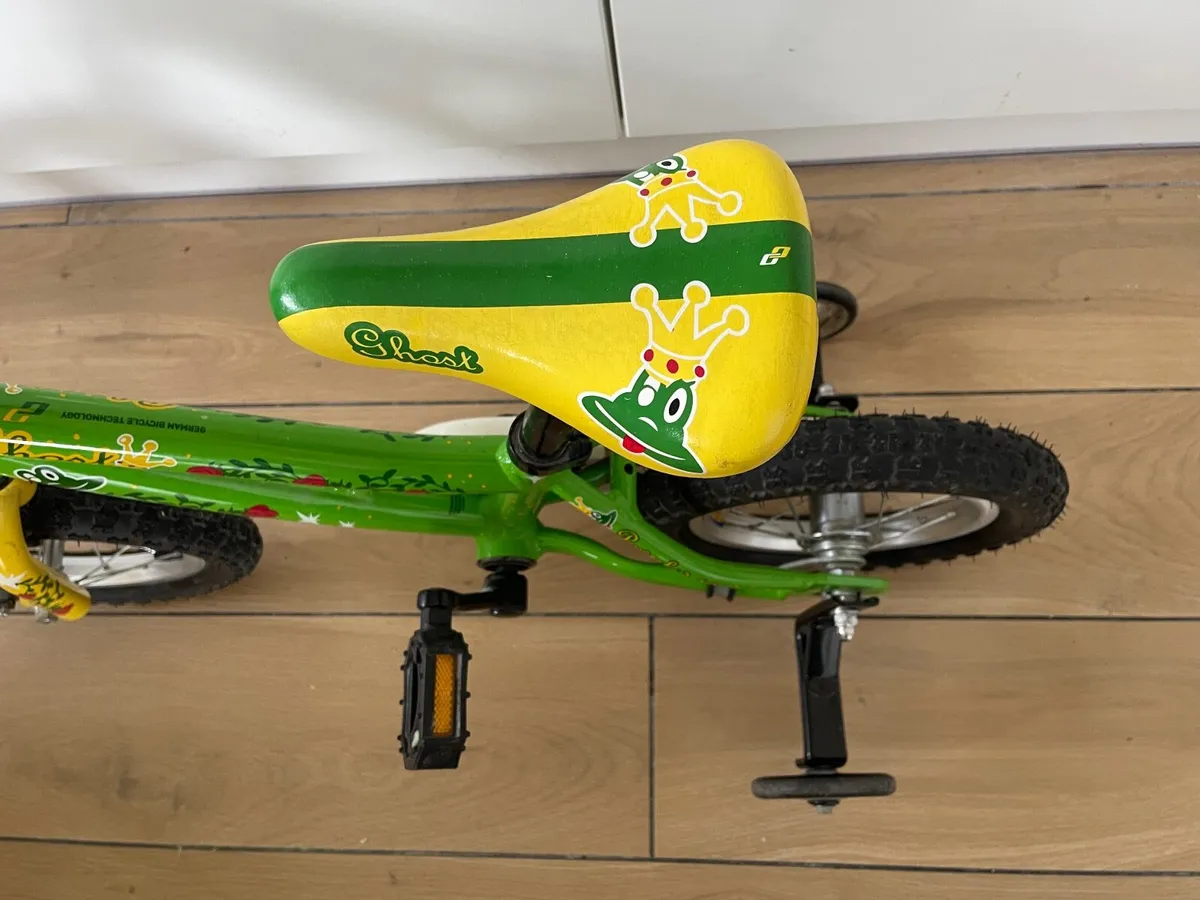 Children’s 4-Wheel Bike – Ghost (Detachable Wheels - Image 4