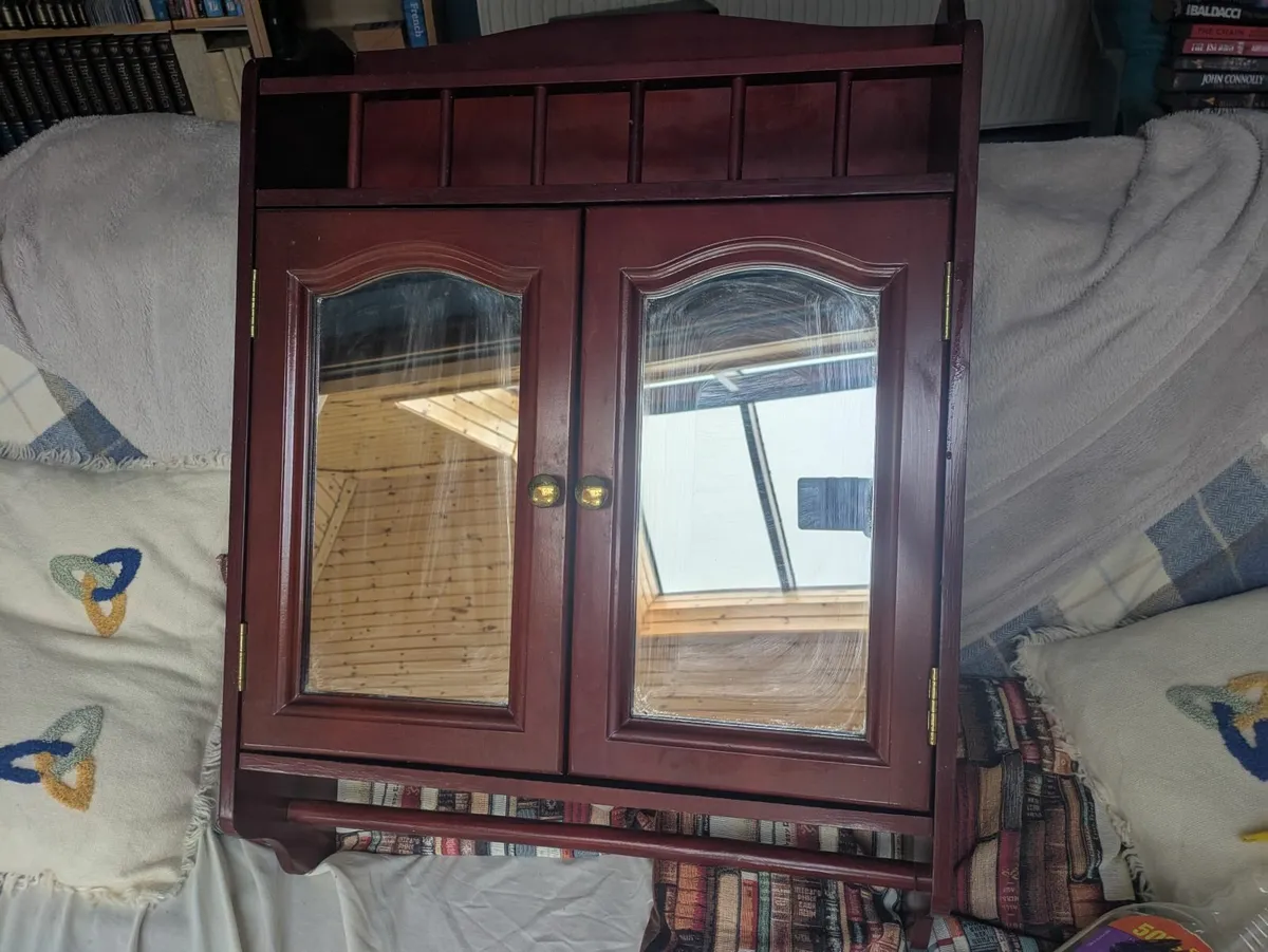 Bathroom Cabinet with Mirror - Image 1