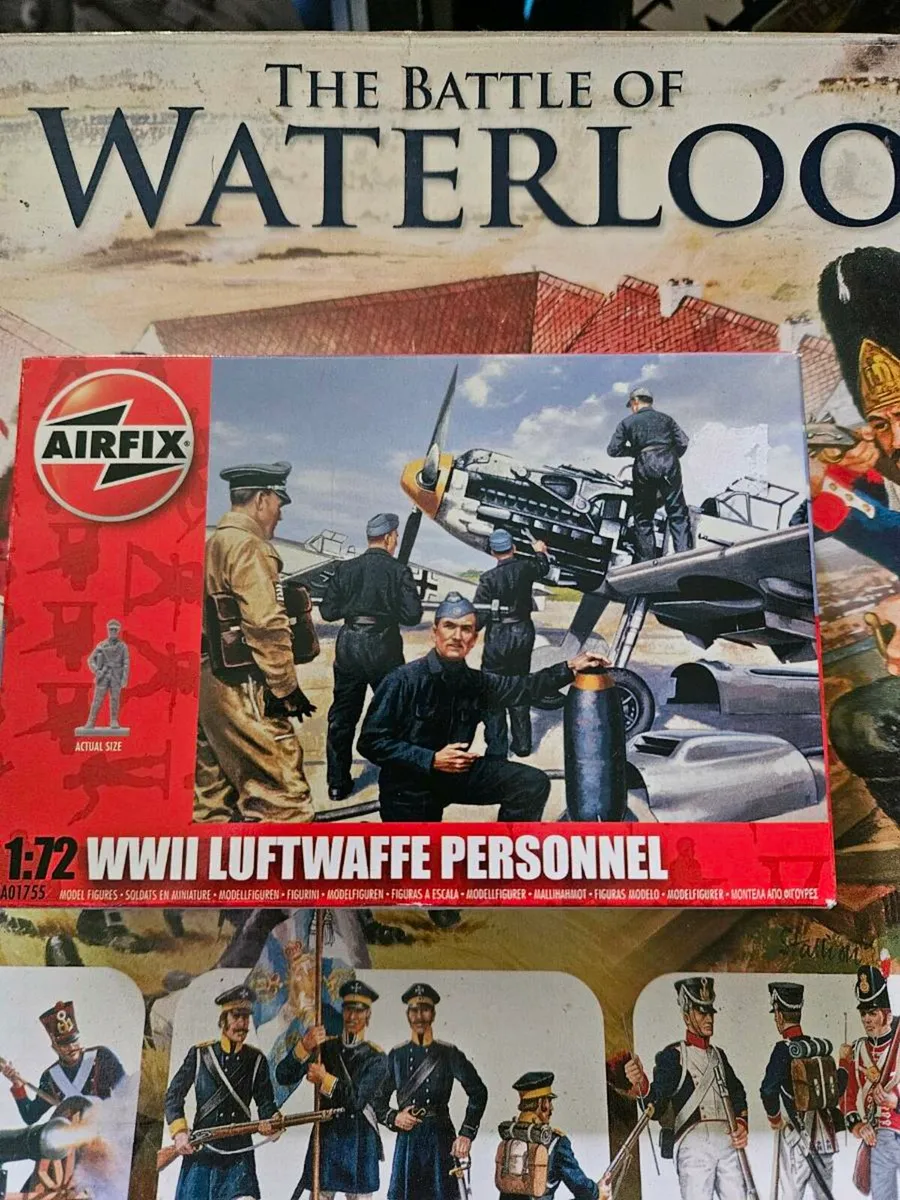 Airfix WW2 German Luftwaffe Personel - Image 1
