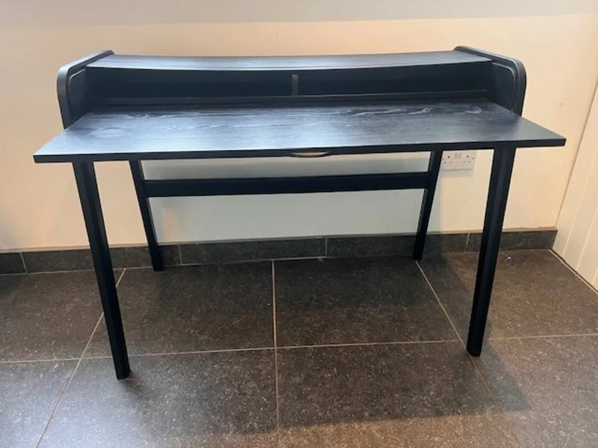 Extendable Black Table Desks - Image 2