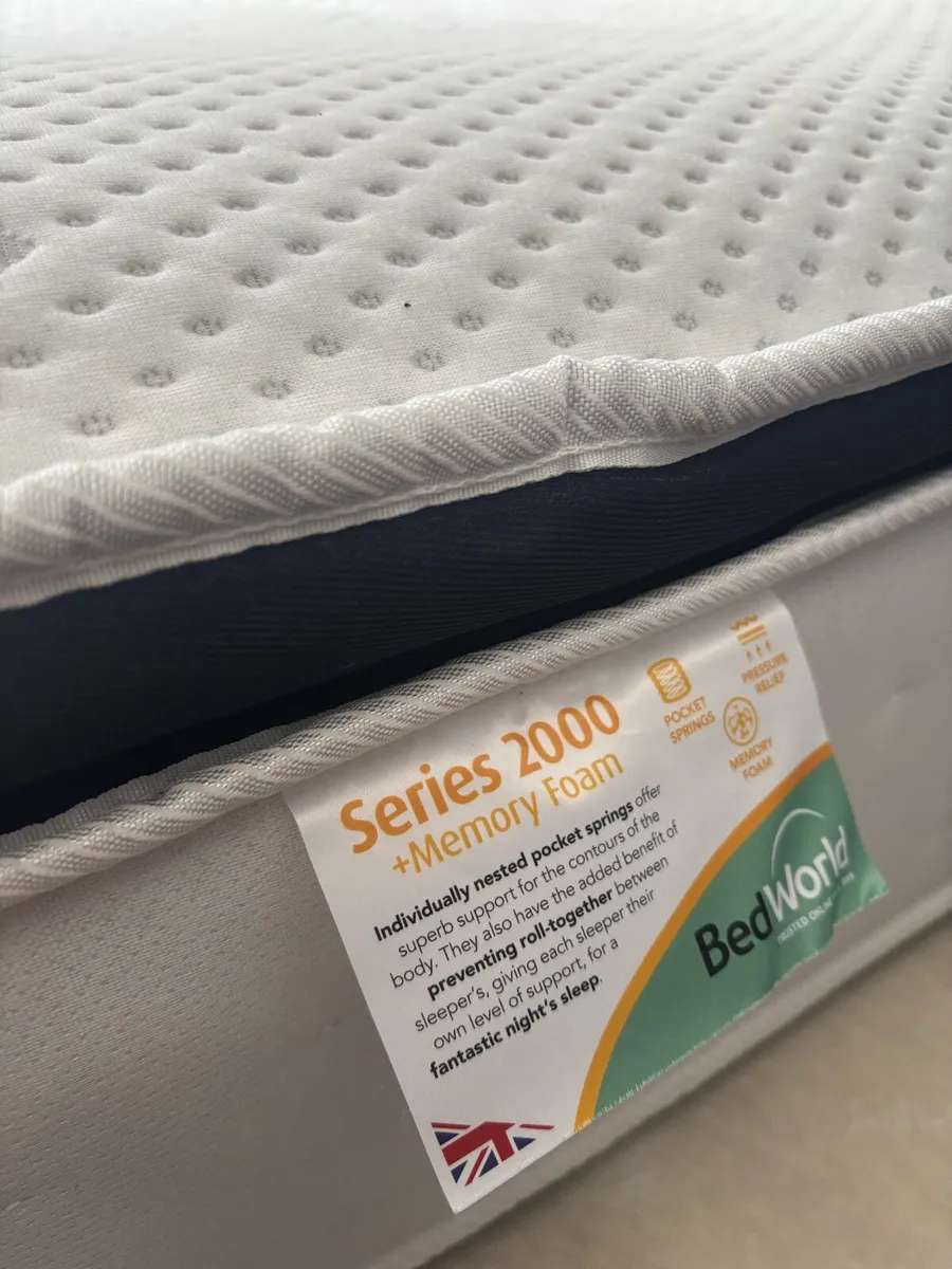 Queen divan & mattress VGC - Image 3