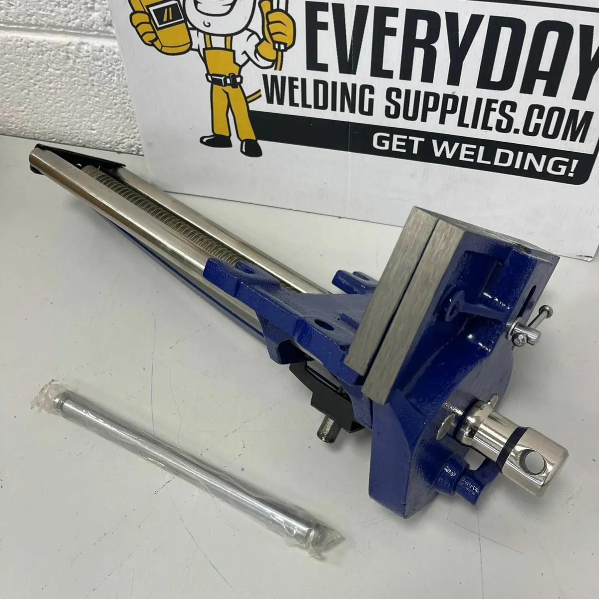 Draper Quick Release Woodworking Bench Vice, 225mm - Image 4