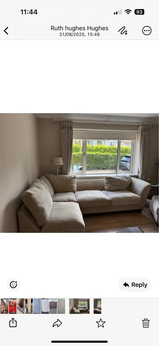 2x corner couches and kitchen units - Image 1