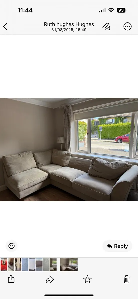 2x corner couches and kitchen units - Image 2