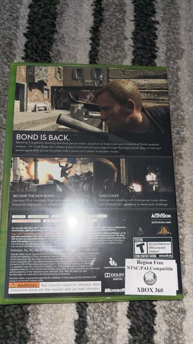 NEW Factory Sealed 007 Quantum of Solace Xbox 360 - Image 2