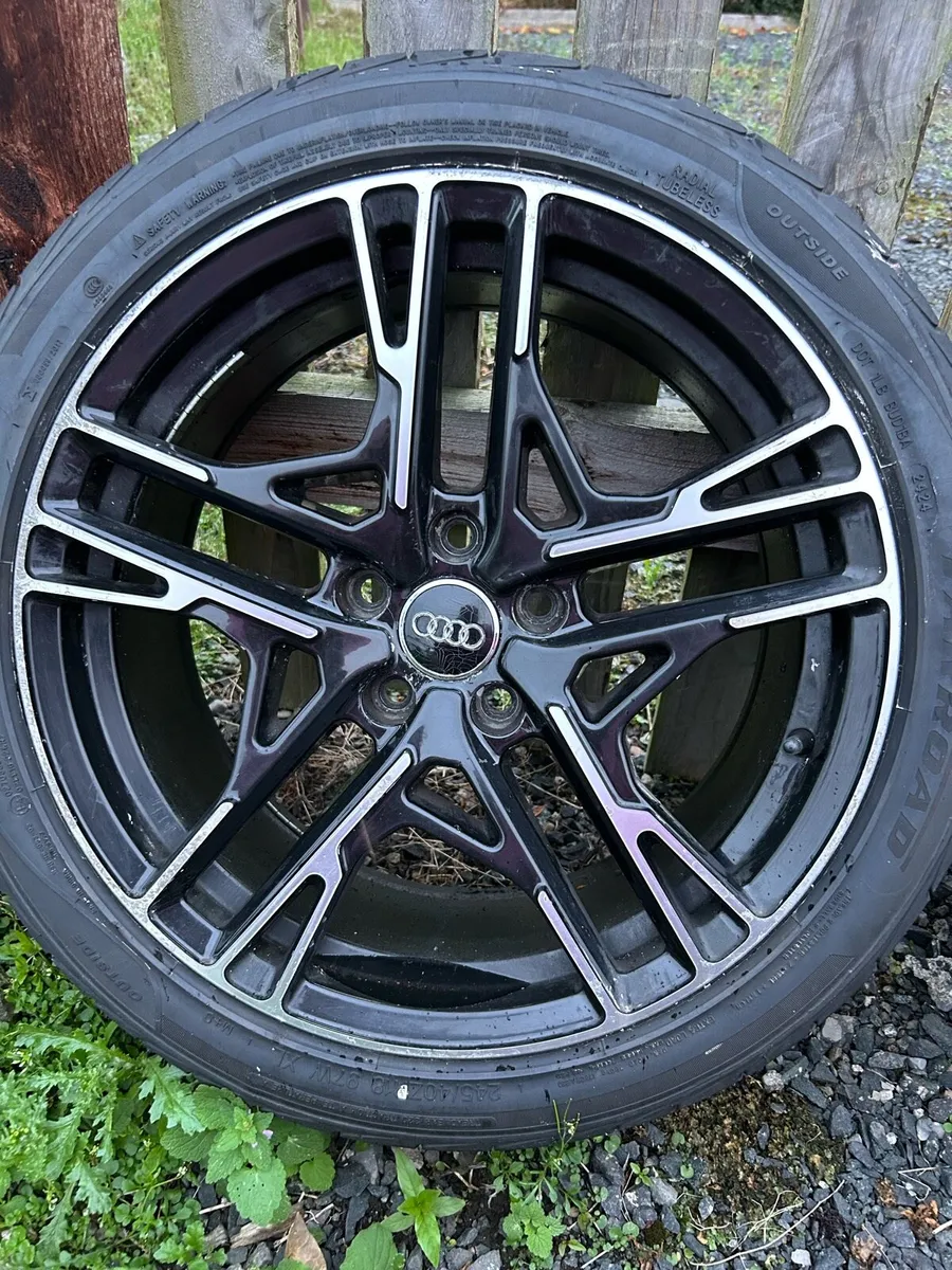 18” Audi alloys and tyres - Image 2