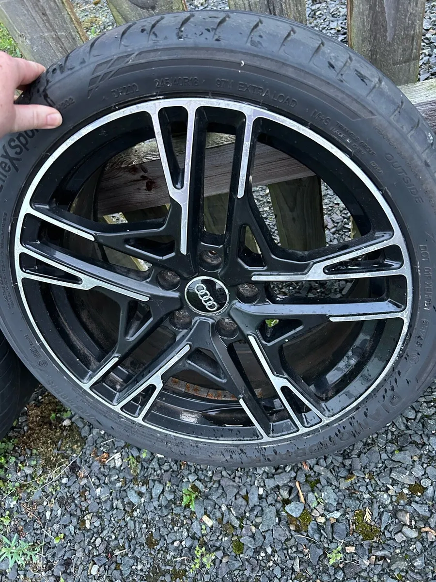 18” Audi alloys and tyres - Image 3