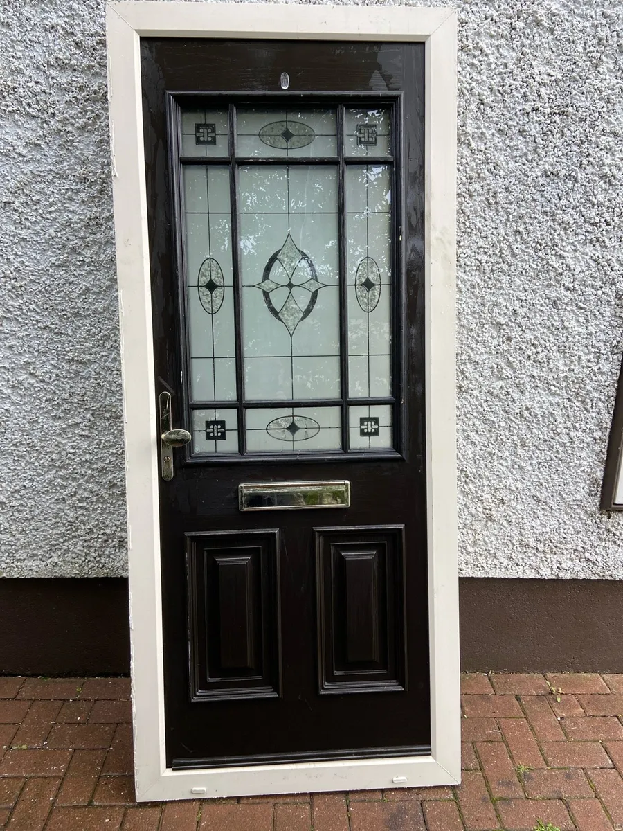 Composite.  Door.  &.   Frame - Image 1