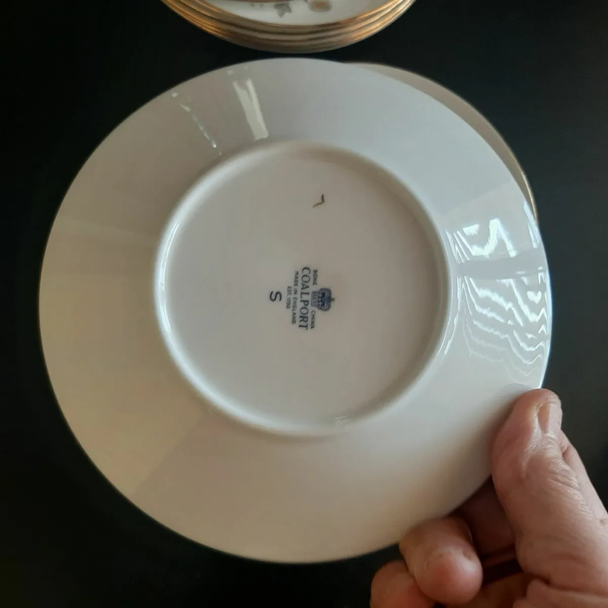 Coalport bone china 6cups/4saucers/6 side plates - Image 3