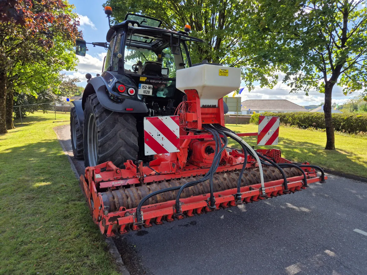 Kuhn Power Harrow with Air Seeder - Image 2