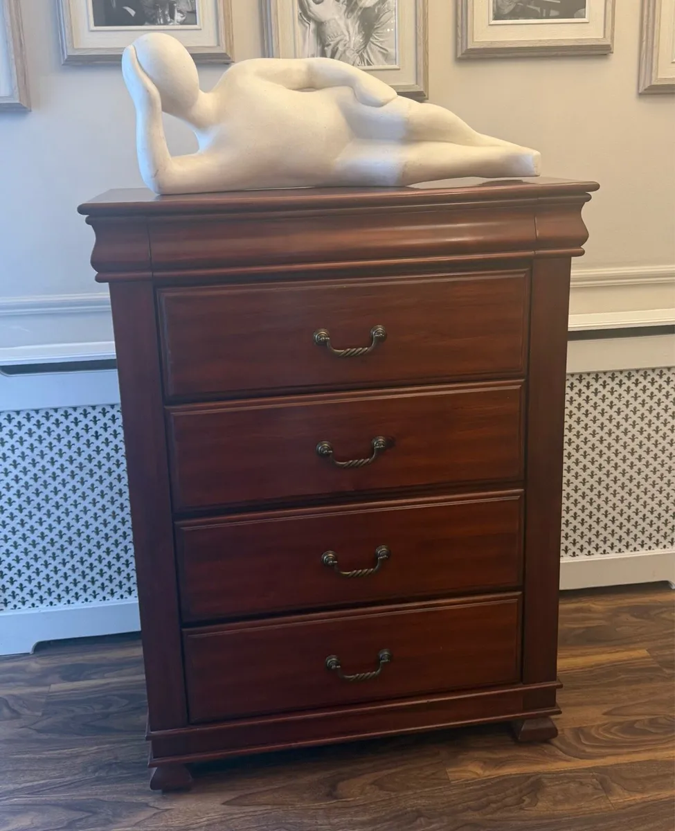 Tall boy chest of drawers - Image 1