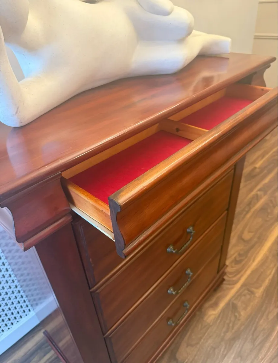 Tall boy chest of drawers - Image 2