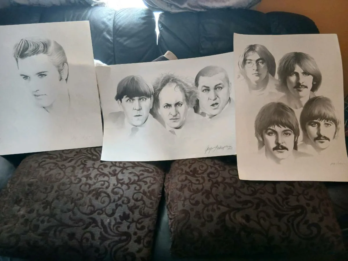 3 Gary Saderup prints