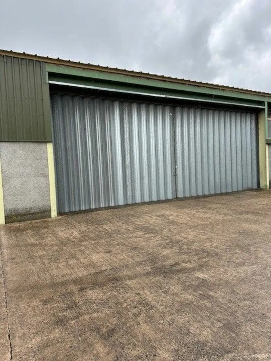 Hangar Door/Shed Door 36ft Wide x 16ft High - Image 1