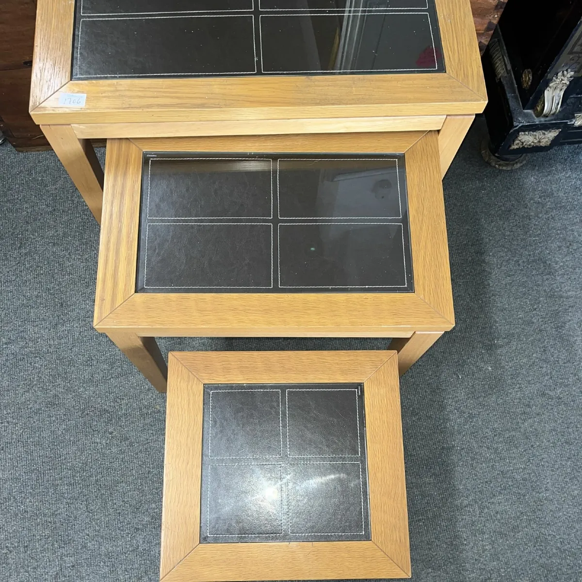 Elegant Teak Nest of Tables - Image 3
