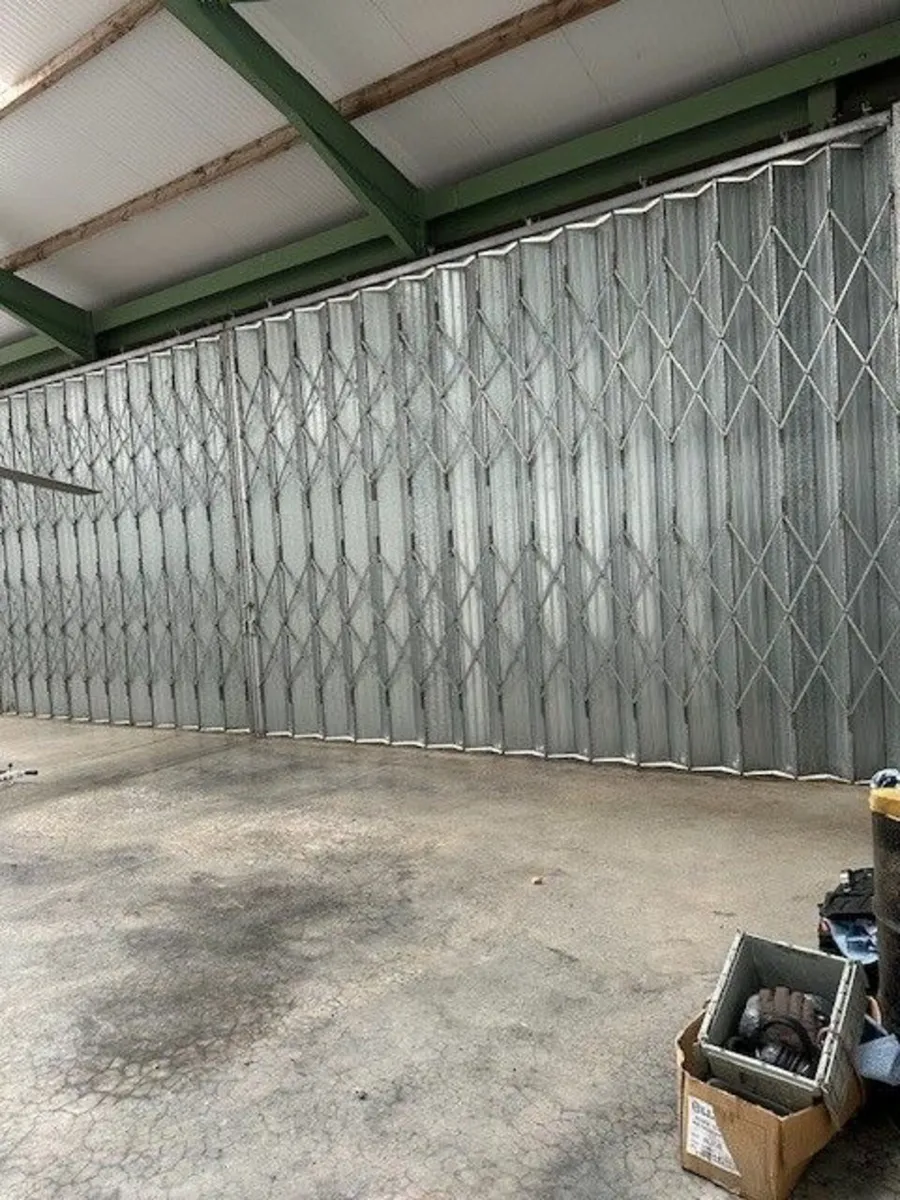 Hangar Door/Shed Door 36ft Wide x 16ft High - Image 2